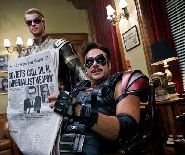 Verguisde superhelden bundelen hun krachten in actiefilm Watchmen