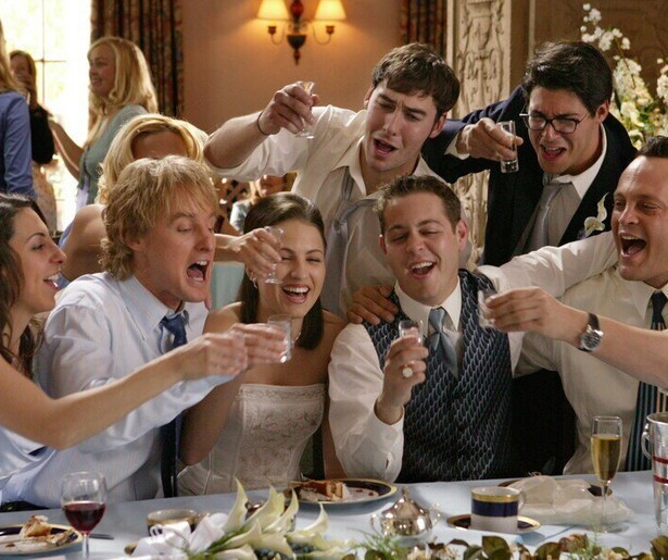 Owen Wilson en Vince Vaughn maken bruiloften onveilig in Wedding Crashers