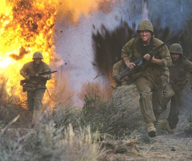 Nicolas Cage en de Navajo in Windtalkers