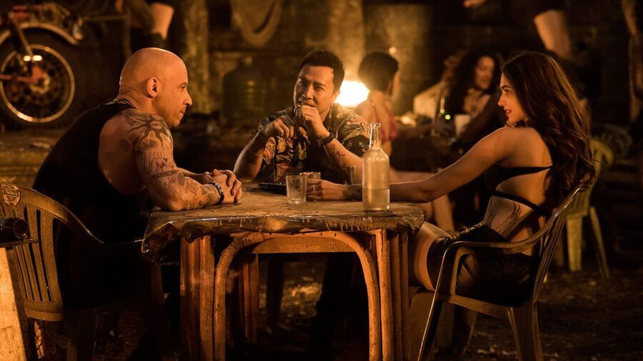 Vin Diesel, Donnie Yen en Deepika Padukone in xXx: Return of Xander Cage