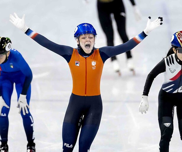 Weer Nederland! Weer Xandra Velzeboer die goud wint! 