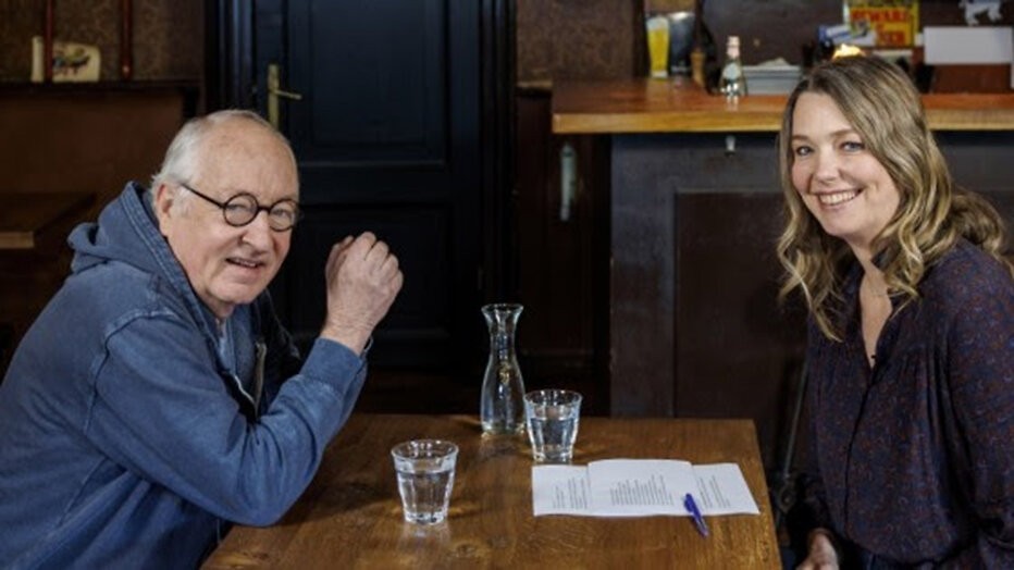 Youp van 't Hek en Femke van der Laan