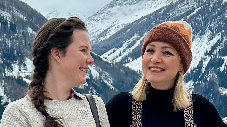 Anita en Yvon Jaspers in Onze Boerderij Internationaal. 