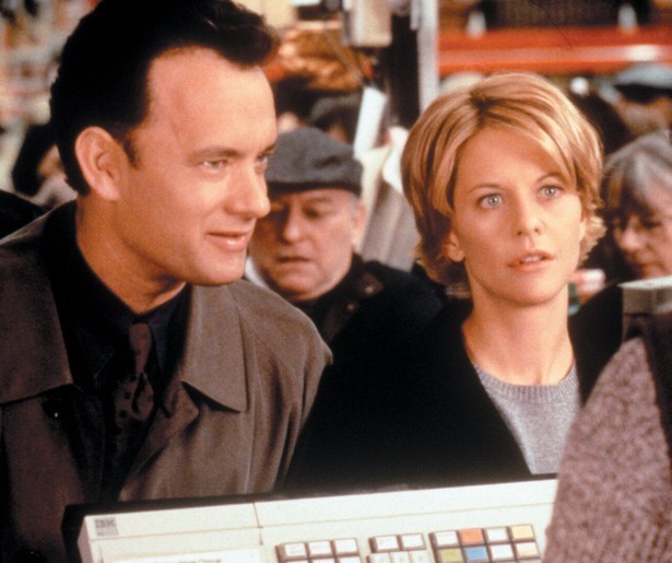 Meg Ryan mailt met Tom Hanks in You've Got Mail