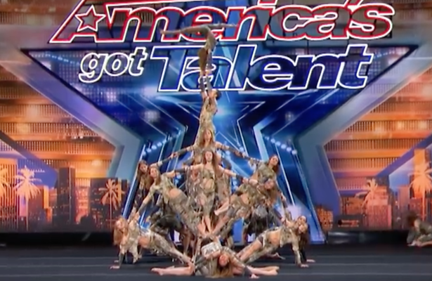Videosnack: acrobatische dansgroep direct door naar finale America's Got Talent