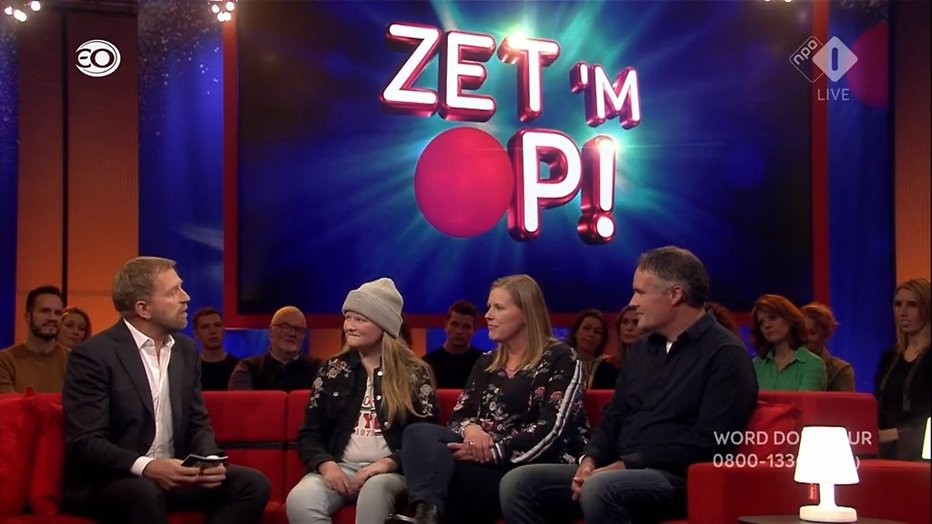 De TV van gisteren: Donatieshow Zet 'm Op geen grote hit