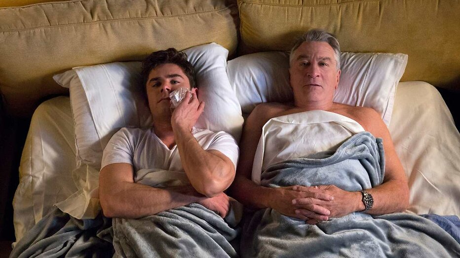 Zac Efron en Robert De Niro in Dirty Grandpa Zac Efron en Robert De Niro in Dirty Grandpa