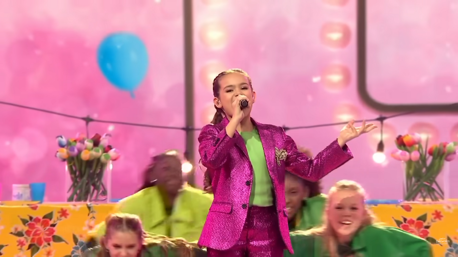 Nederland eindigt met Luna als zevende op Junior Eurovisie Songfestival.
