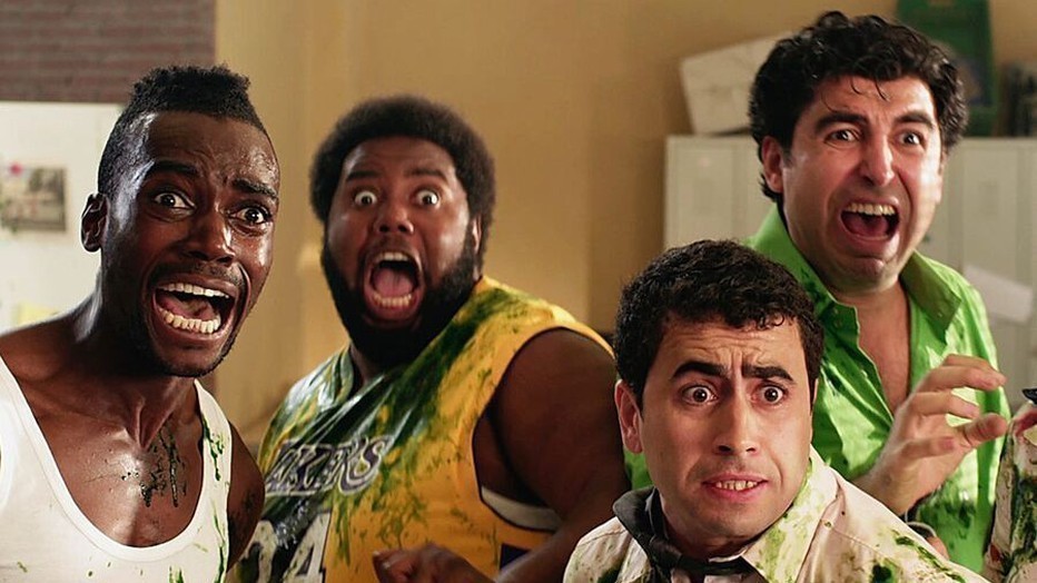 De cast van Zombibi met o.a. Mimoun Oulad Radi