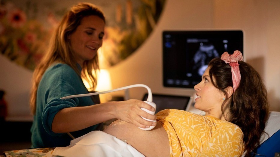 Lieke van Lexmond met Bo Maerten in Zwanger & Co