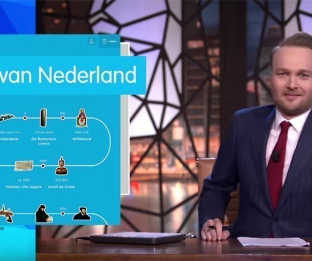 Arjen Lubach scoort hit met geschiedenisrap 