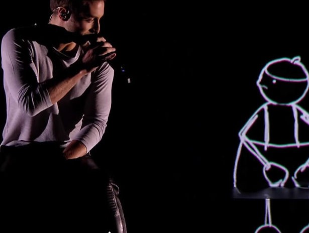 Zweedse winnaar Måns Zelmerlöw presenteert Songfestival