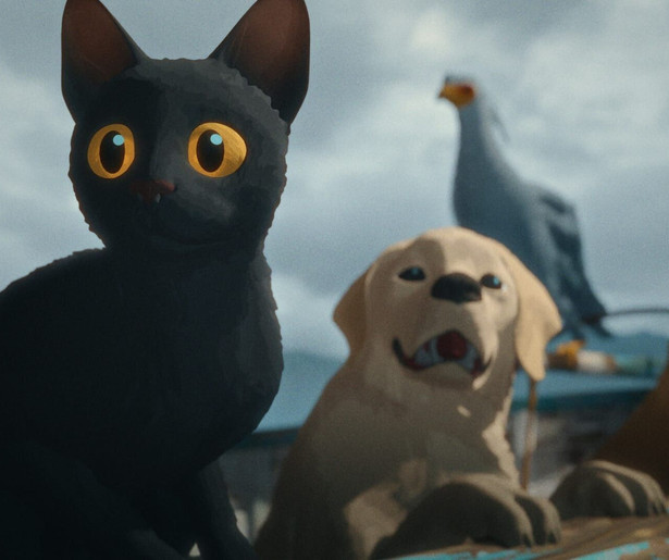 Een kat zoekt zijn weg in de bijzondere animatiefilm Flow